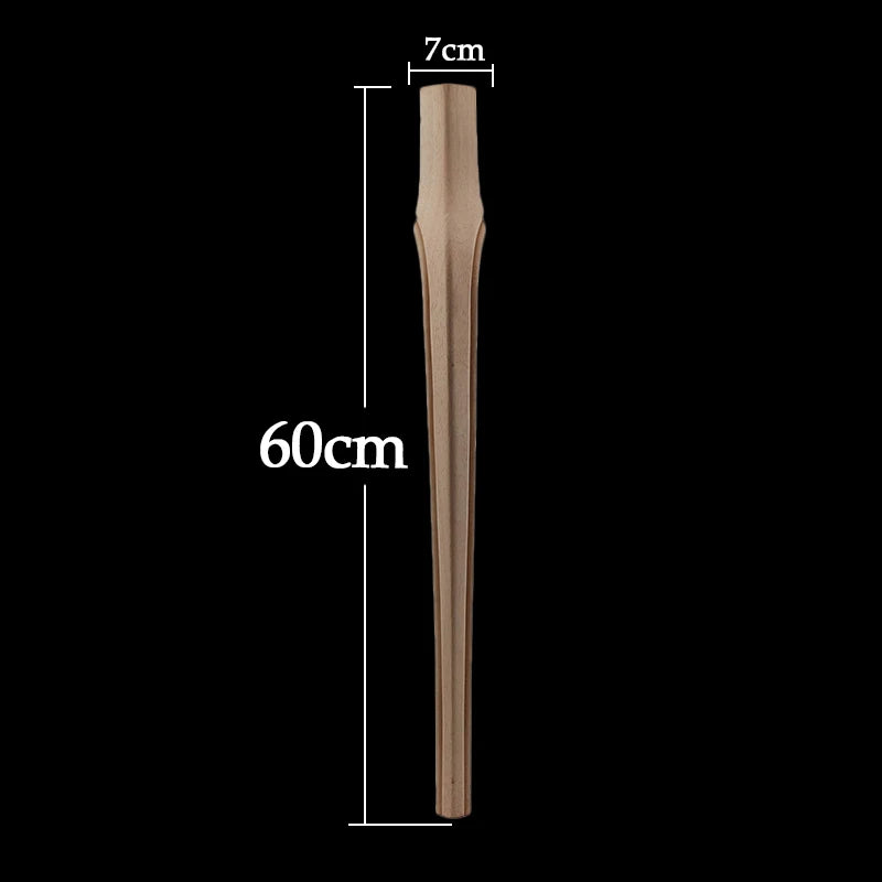 Furniture With Solid Wood Legs Carving Flower Sofa Seat TV Cabinet Feet No Paint Drop Ship Replace Home Decoration Accessories