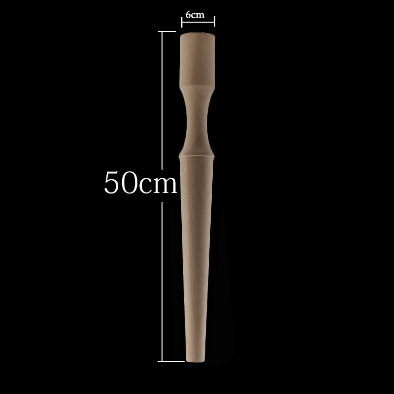 Furniture With Solid Wood Legs Carving Flower Sofa Seat TV Cabinet Feet No Paint Drop Ship Replace Home Decoration Accessories