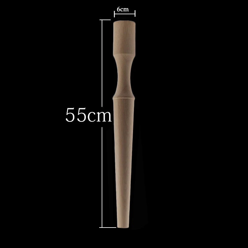 Furniture With Solid Wood Legs Carving Flower Sofa Seat TV Cabinet Feet No Paint Drop Ship Replace Home Decoration Accessories