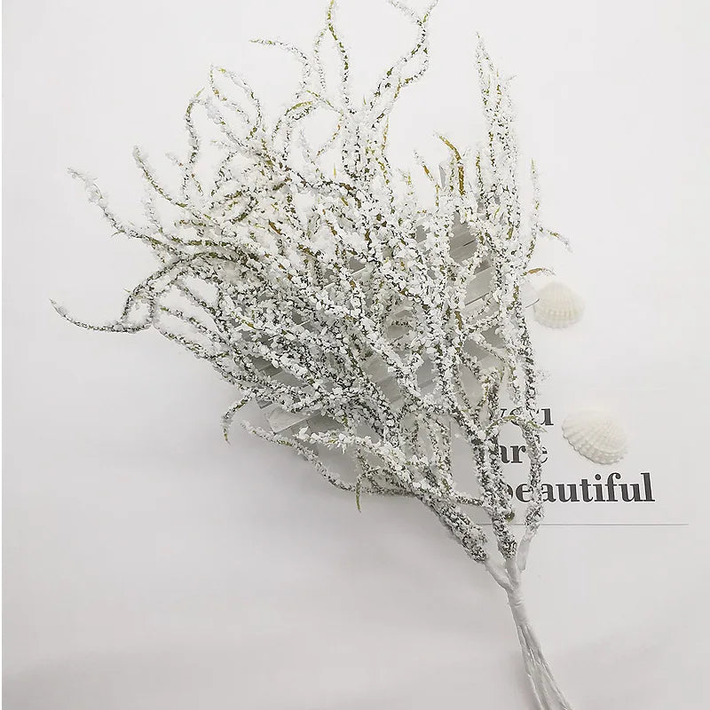 artificial plastic plants floristics for diy wedding decorative flowers wreath needlework brooch home decor christmas garland