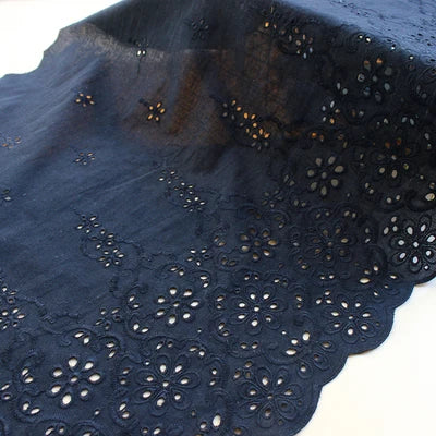 Cotton Lace Fabric for Home Furnishing, Soft Bed Accessories, Doll Skirt, Decorative Fabric, 43cm Width, RS3000