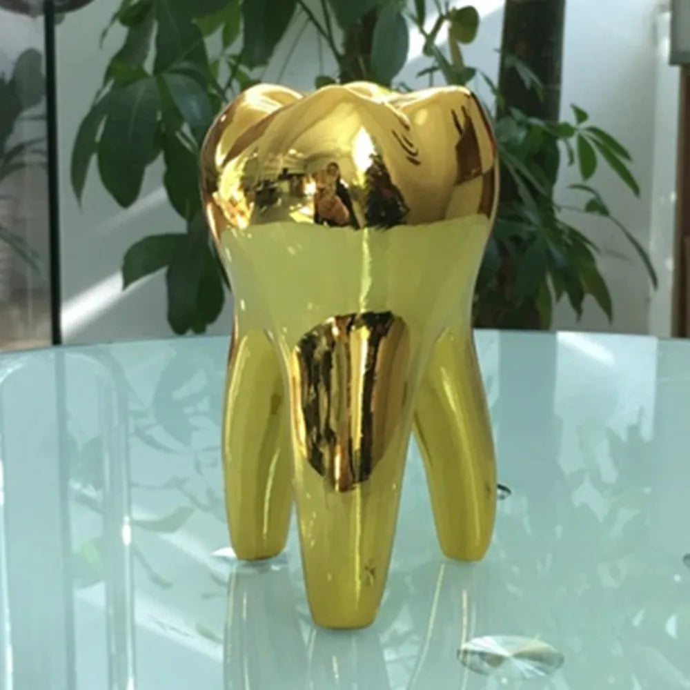 Dentist Tooth Decoration For Dental Clinic Office Table Decor Teeth Model Figurines Ornament Dental Decoration Accessories Gift