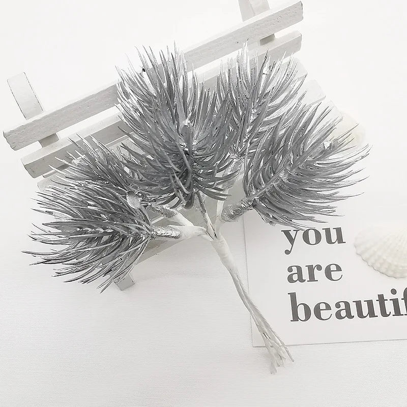 artificial plastic plants floristics for diy wedding decorative flowers wreath needlework brooch home decor christmas garland