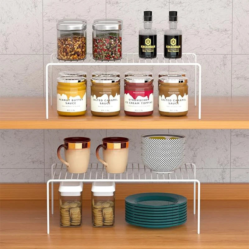 Home Closet Organizer Storage Shelf Kitchen Cabinet Organizer and Storage Makeup Organizer Wardrobe Decorative Shelves Cabinet