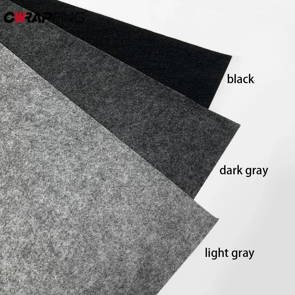 Car Lining Carpet Felt Cloth Self-adhesive Carpet Non-Woven Fabric High Temperature Resistant Felt for Home Camper Car Repair