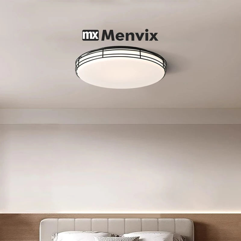 Living Room Lights Modern LED Chandeliers For Living Dining Room Bedroom Flats Corridor Aisle Chorme Black Indoor Lighting Lamps