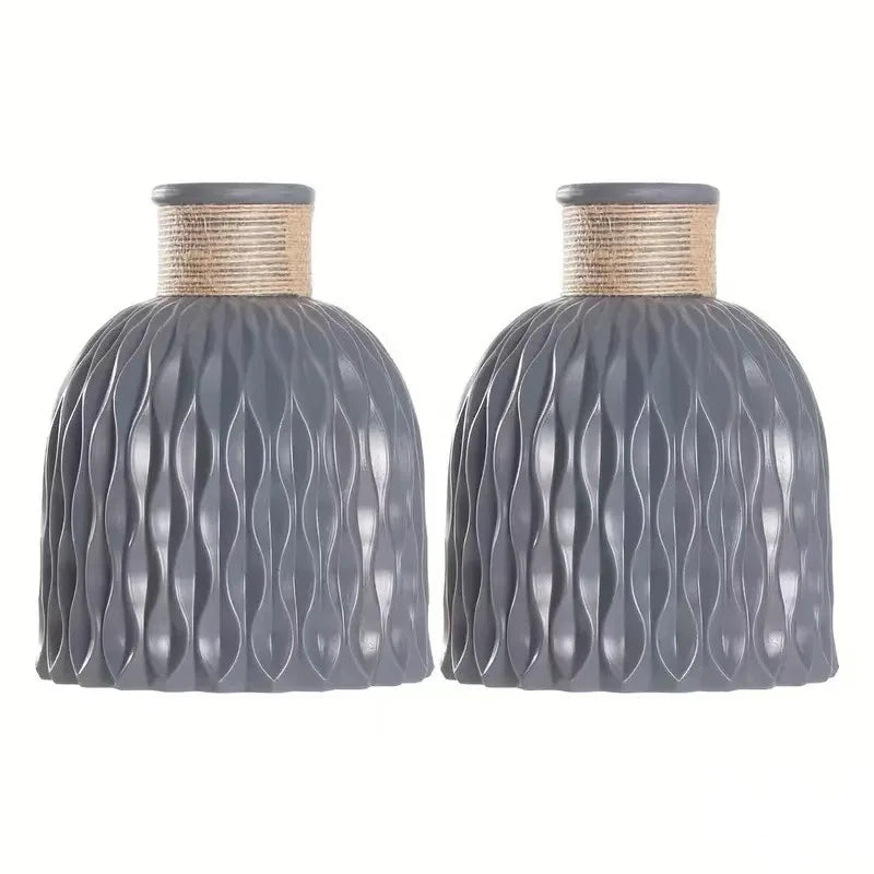 Plastic Flower Vase,Faux Ceramic Vase For Home Decoration Flower Arrangements,Home Decor,Flower Vase,Centerpiece,Table Decor