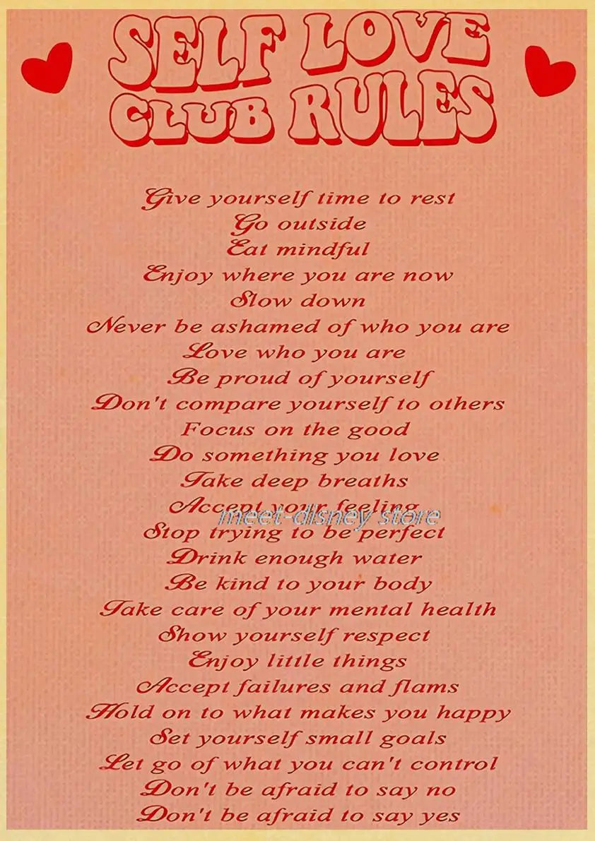 Maximalist Love Is A Way Of Being' Poster Pink Love Nostalgia Wall Art Living Creative Canvas Room Picture Home Painting Decor