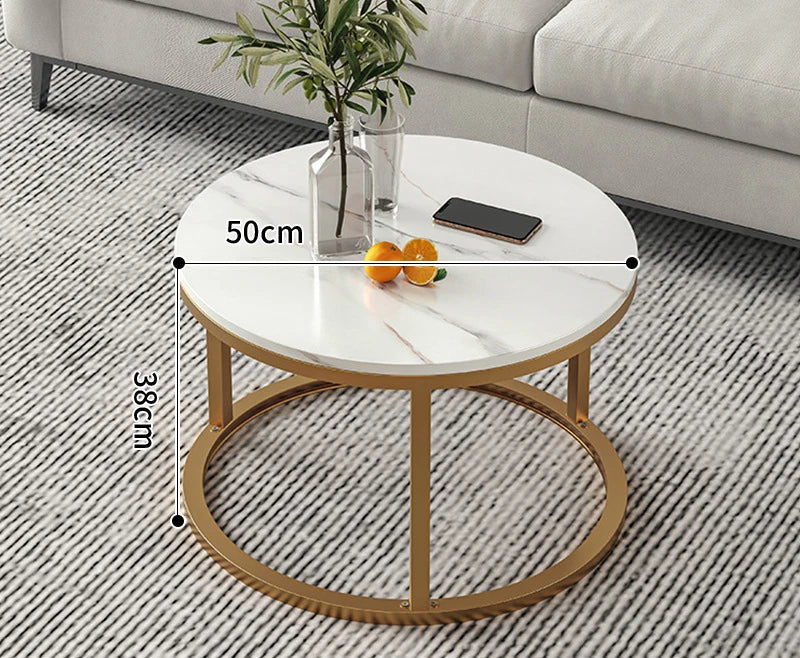Top Wood Various Material Marble Texture Wrought Iron Minimalist Office Home Living Room Furniture Luxury Coffee Table
