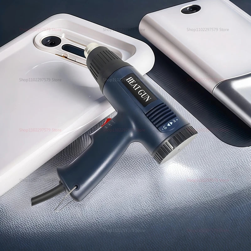 Industrial Heat Gun - Multipurpose Hot Air Dryer for Soldering Shrink Wrapping Paint Removal Crafts and DIY Projects