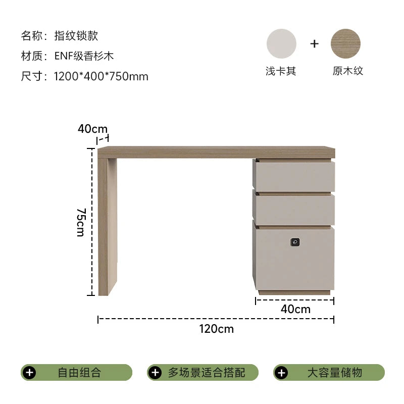 Minimalist Wood Dressing Table Italian Storage Luxury Design Dressing Table Drawers Mirror Mueble Dormitorio Home Furnitures