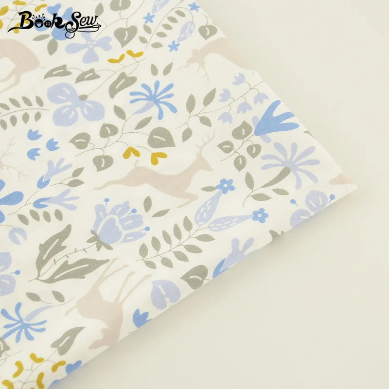 Textile Sewing Cloth Fabrics Pink Printed Cake Ice-Cream Designs Cotton Fabric Quilting Tela Bedding Scrapbooking Decoration