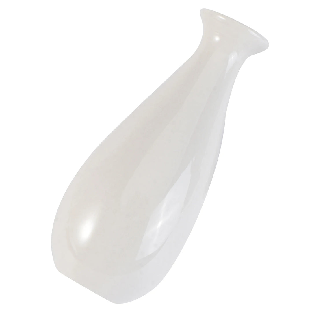 Ceramic Vase Small Flower Table Vases Mini Porcelain Decorative Modern White Cute for Flowers