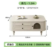 Minimalist Aesthetic Coffee Table Drawers Design Nordic Luxury Coffee Table Living Room Modern Mesa De Centro De Sala Furnitures