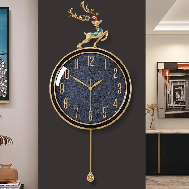 Minimalist Aesthetic Wall Clock Classic Modern Interior Design Wall Clock Office Unique Reloj Pared Decorativo Room Decor