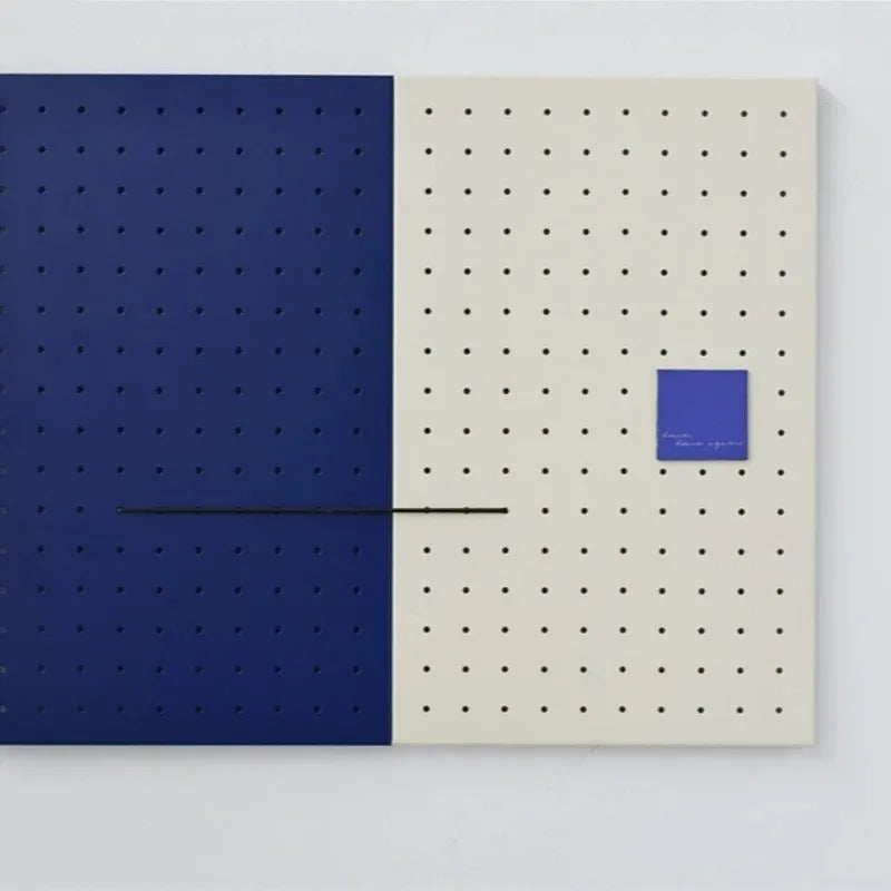 Pegboard Storage Rack Desktop Organizer Ins Style Storage Wall Entryway Distribution Box Cover Decorative Message Board