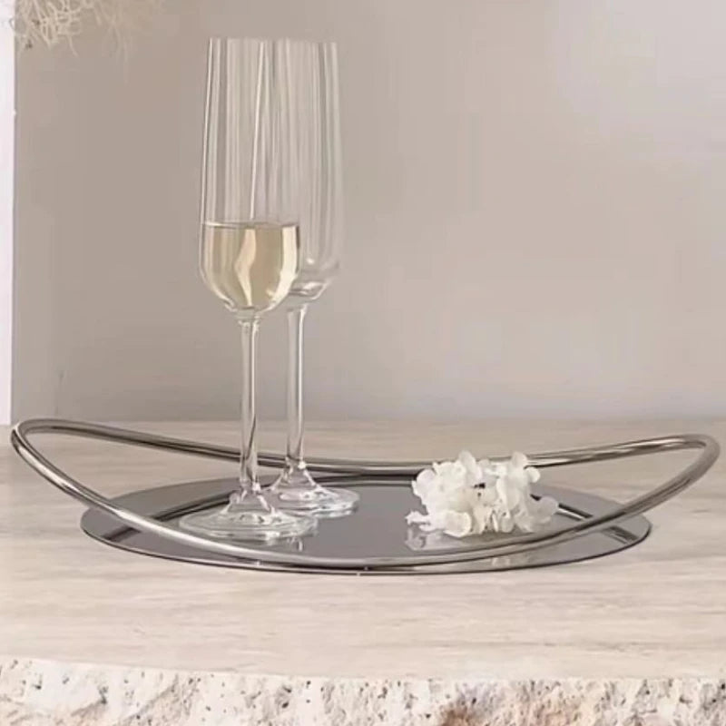 Table Decoration Trays Storage Designed Mirror Trays Provide Luxury Hospitality Tray Aesthetic Modern Centerpiece Home Decor