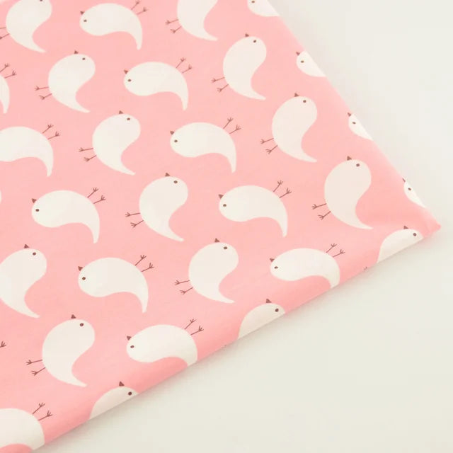 Textile Sewing Cloth Fabrics Pink Printed Cake Ice-Cream Designs Cotton Fabric Quilting Tela Bedding Scrapbooking Decoration