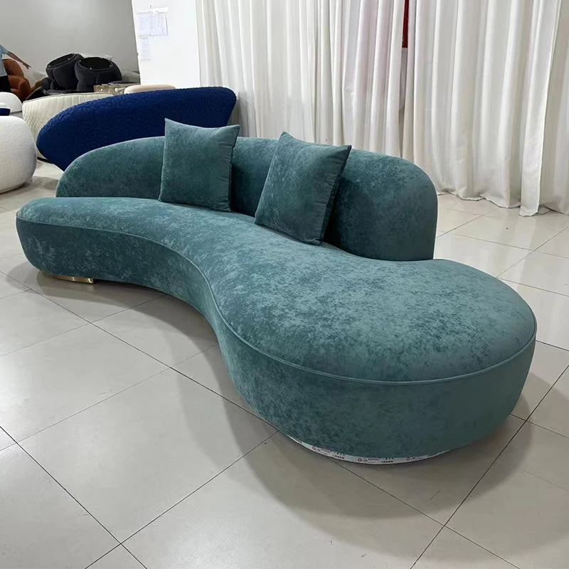 Modern Interior Shop Design Sofa Set Furniture Living Room Modern Luxury Furniture Special-shaped Sofa