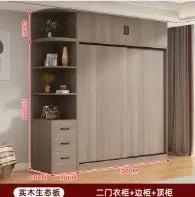 Storage Bedroom Wardrobe Wooden Hanging Organization Design Wardrobe Luxury Modern Ropero Armable De Ropa house Accessories