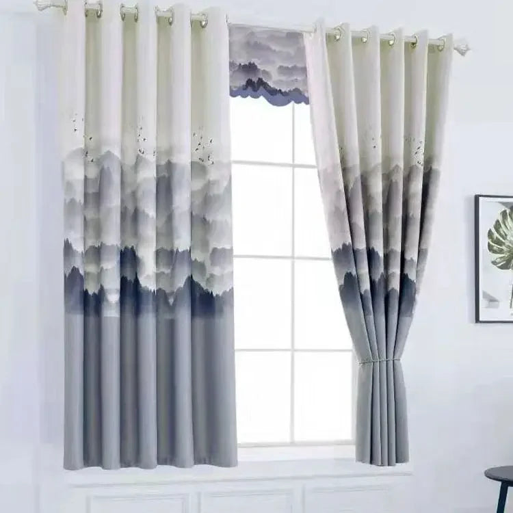20 models of Modern  full blackout curtains thick short for Living Room Window curtain Bedroom kitchen  short curtain Specials