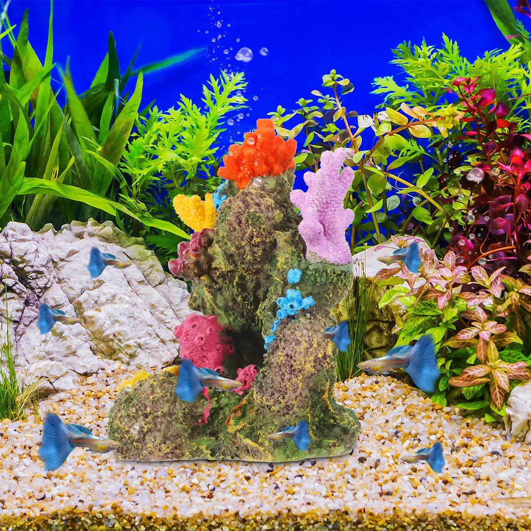 Artificial Coral Decoration Aquarium Landscape Accessories Resin Ornament Aquarium Decoration Home Landscaping Background Decor