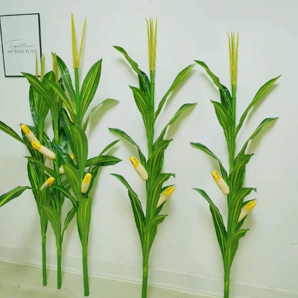 Artificial Corn Plant Plastic Fake Maize Crops Field Plants Rural Garden Decor Direct S Simulation een Plant Decorations