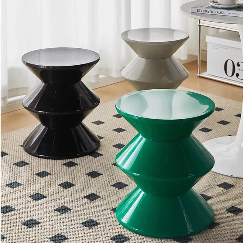 Minimalist Design Plastic Stools Nordic Bedroom Comfortable Vanity Stools Luxury Modern Home Furniture Cosmetische Kruk