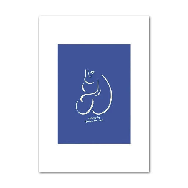 Classic Abstract Wall Art Minimalist Geometric Lines Scandinavian HD Canvas Poster Prints Living Room Bedroom Home Decoration