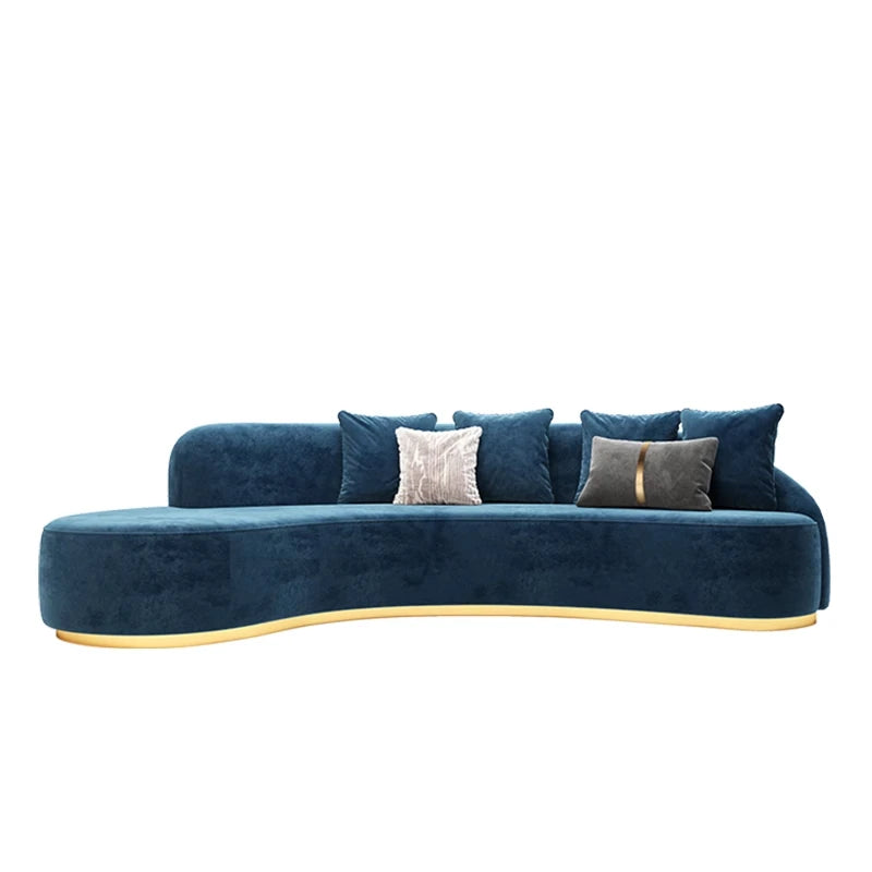 Modern Interior Shop Design Sofa Set Furniture Living Room Modern Luxury Furniture Special-shaped Sofa