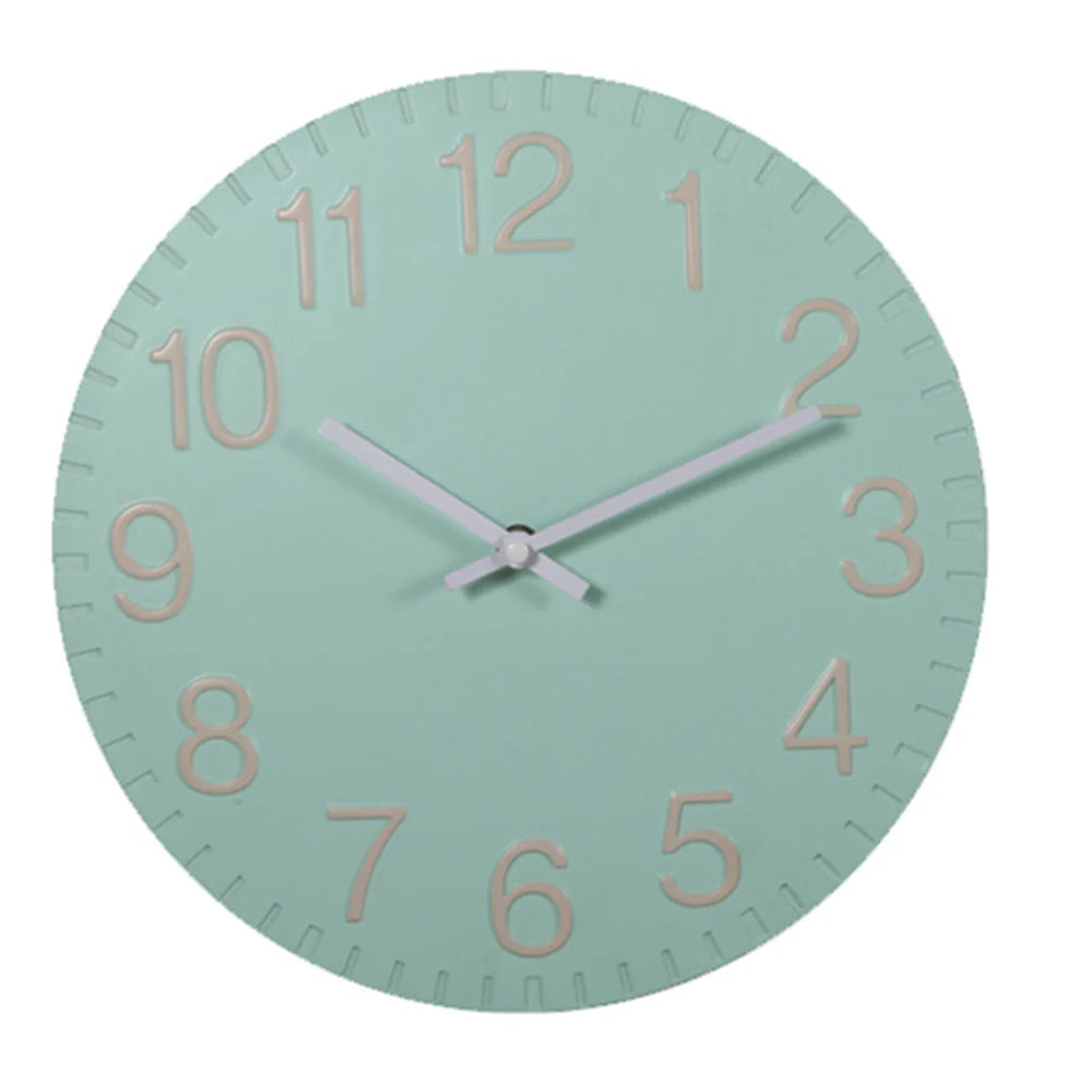Indoor Decor 12INCH Creative Fashion Clock Artistic Home Decor Clock Clock 3D Effect Clock Artistic Flair Accent