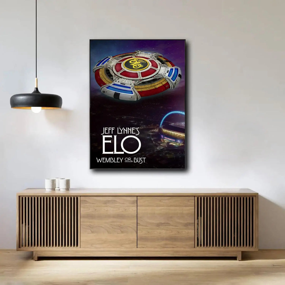 ELO Electric Light Orchestra Singer Decoration Art Poster Wall Art Personalized Gift Modern Family bedroom Decor Canvas Posters