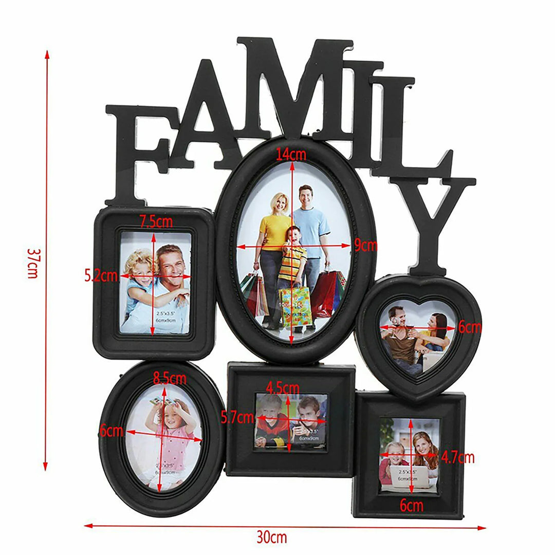 Family Phot Wall Decor Wall Mount Phot Home Room Ornament for Bedroom Living Room Home Decor