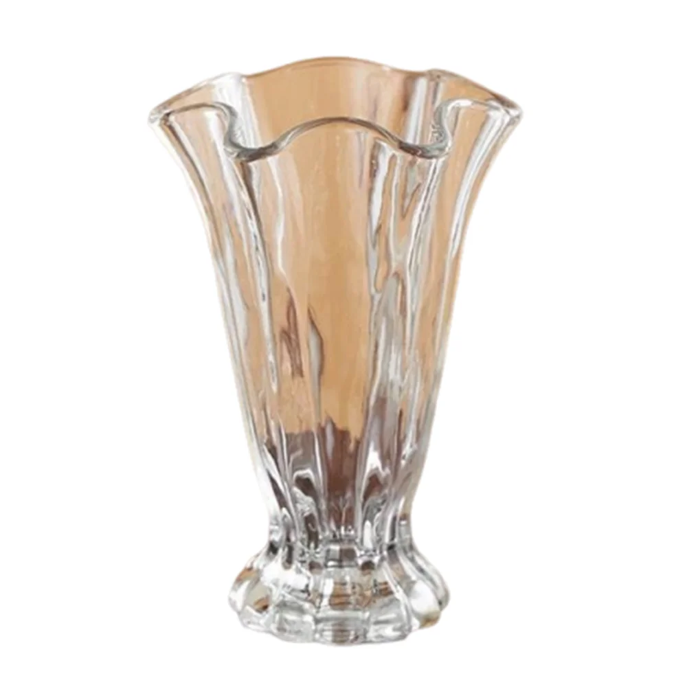 INS Flower Vase Modern Smooth Creative Glass Vase Simple Solid Color Desktop Decorating Flowerpot Dining Table