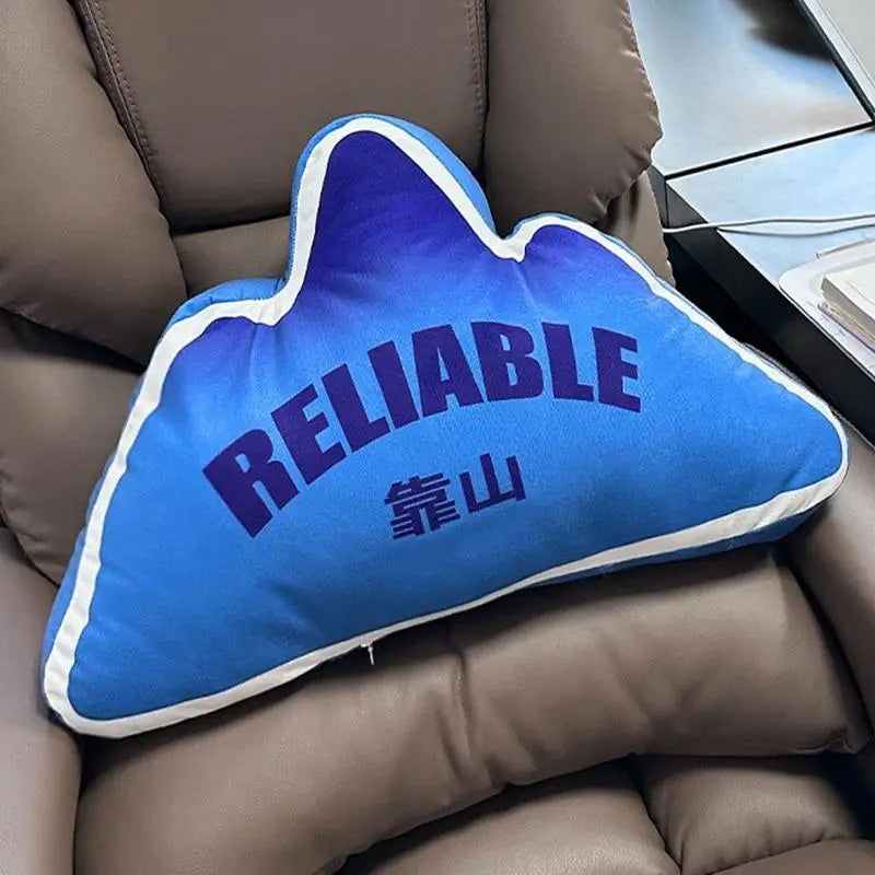 Mountain Shaped Decorative Pillow Home Decor Cushion Mountain Pillow Cushion Toy Creative Mountain Scene Throw Pillow Stylish