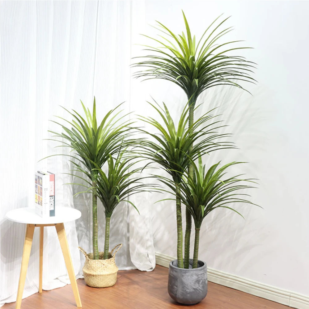 Artificial Plants Indoor Potted Plant Artificial Plants In Pots Artificial Dracaena Fragrans Tree For Home Decor Indoor
