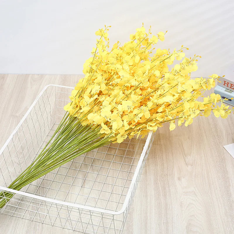 Artificial Plants Italian Ruscus Greenery Stems Spring Faux Shrub Bushes Green Leaves for Wedding Arch Bouquet Home Decor