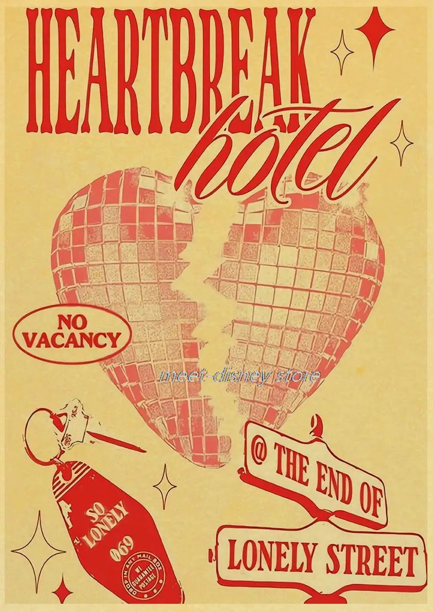 Maximalist Love Is A Way Of Being' Poster Pink Love Nostalgia Wall Art Living Creative Canvas Room Picture Home Painting Decor