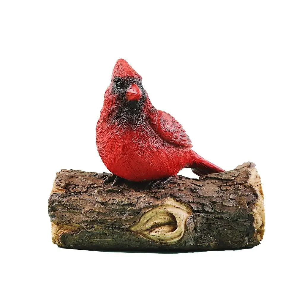 Garden Decor Resin Bird Ornament Figurine Decorative Wall Mount Animal Statue Simulation Miniatures Sculpture Courtyard