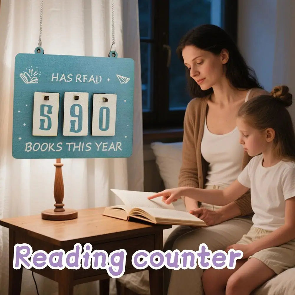 Hanging Bookshelf Decoration Home Festival Decoration Gifts ﻿ Hanging Bookshelf Counter Bookish Decor Reading Record Board