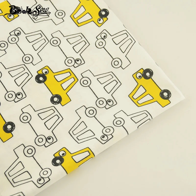 Textile Sewing Cloth Fabrics Pink Printed Cake Ice-Cream Designs Cotton Fabric Quilting Tela Bedding Scrapbooking Decoration