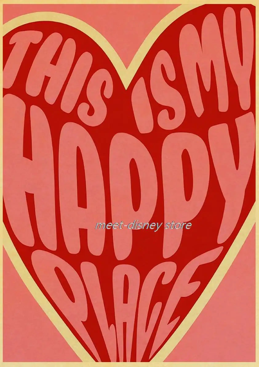 Maximalist Love Is A Way Of Being' Poster Pink Love Nostalgia Wall Art Living Creative Canvas Room Picture Home Painting Decor