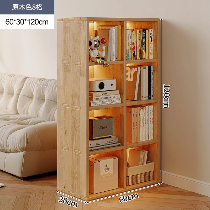 Wood Rustic Storage Cabinet Narrow Luxury Design Multifunction Display Cabinet Retro Elegant Muebles Salon Living Room Furniture