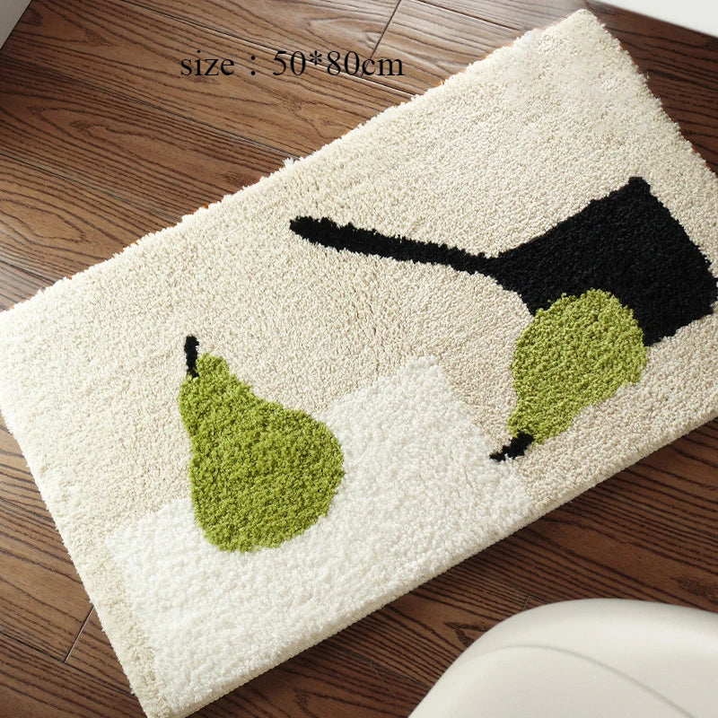 Ins Style Plush Carpet Wear Resistant Easy To Maintain Anti Slip Carpet Household Bedroom
