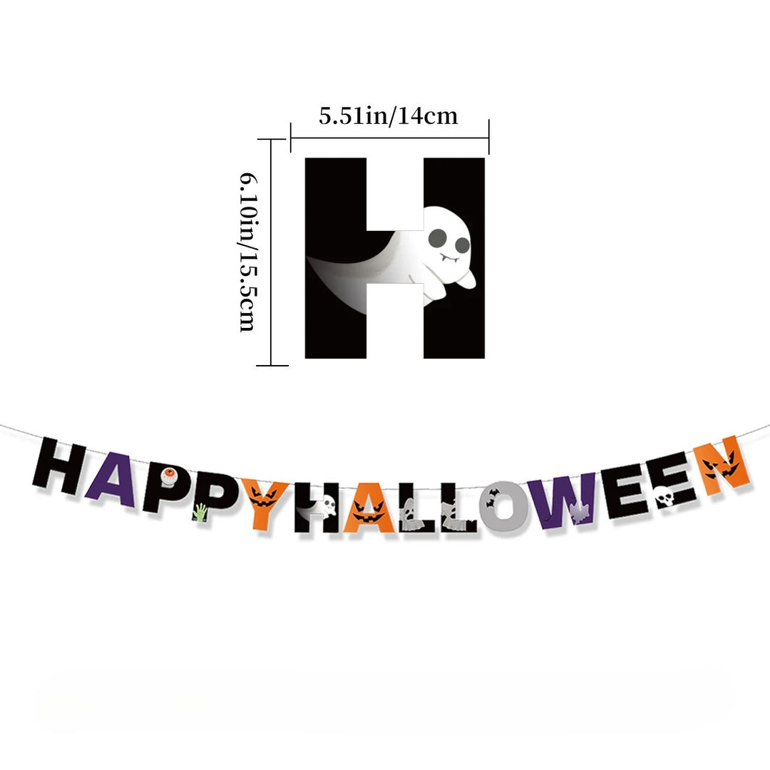 Halloween Decoration Banner for Home Living Room Decoration Halloween Party