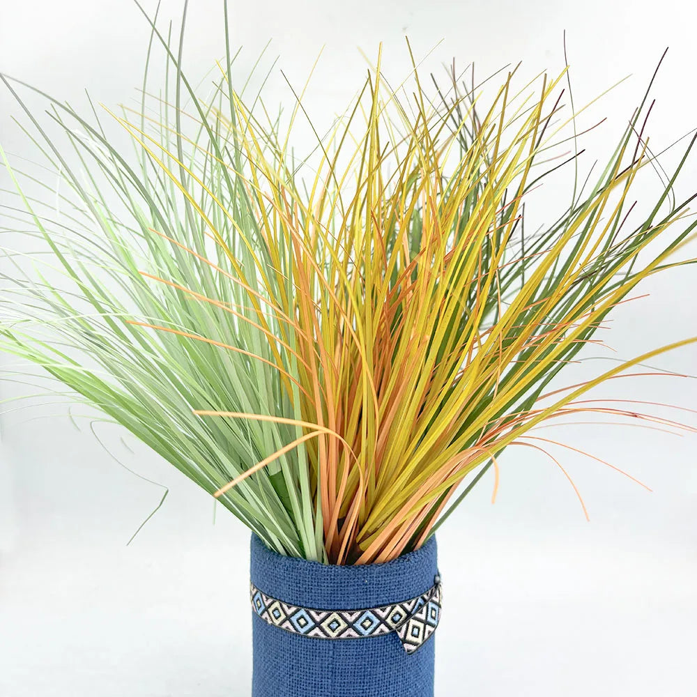 Artificial Plant Fake Greenery Artificials Onion Grass Faux Pampas Tropical Plants Simulation Weed Wheat Grass Garden Home Decor