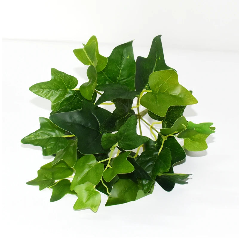 Artificial Grass Plants For Store Shop Bonsai Fake Small Green Plants Artificial Greenery Plant  Wall Home Garden Decoration