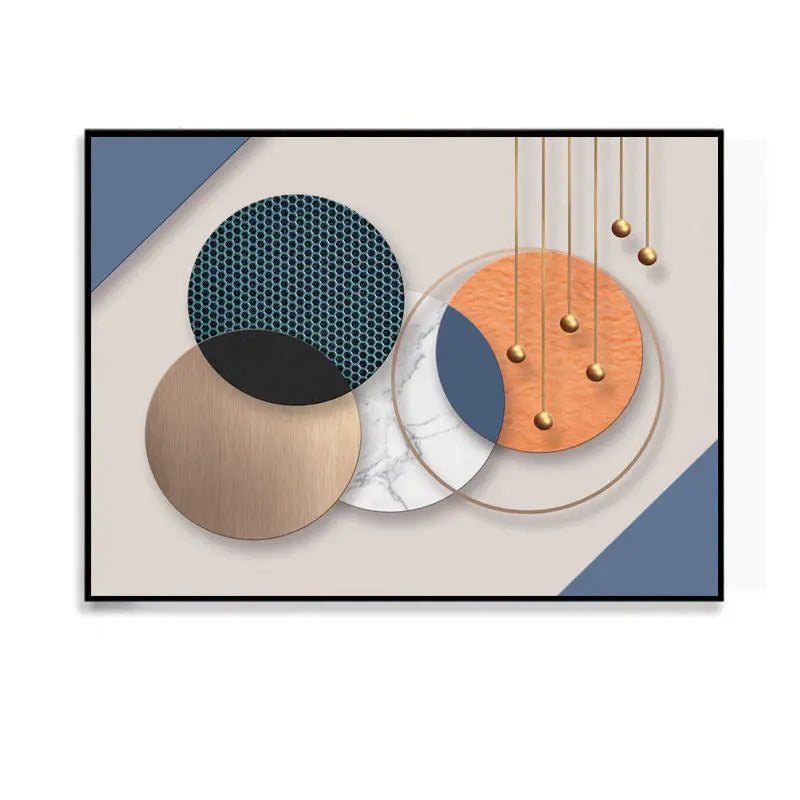 Electric Meter Box Decor Power Switch Hide Cover Wall Canvas Poster Paintings 50X40cm Home Design Painting Decorative