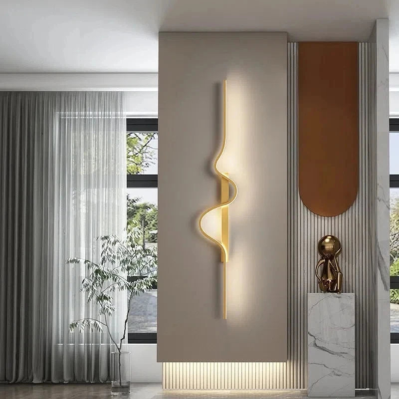 Modern style wall-mounted LED lights, suitable for decorative lighting in living rooms, bedrooms, staircases and corridors.