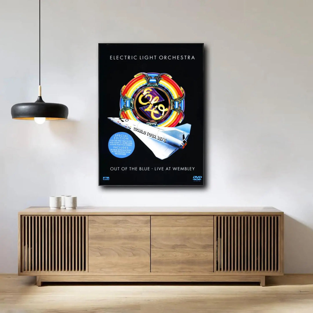 ELO Electric Light Orchestra Singer Decoration Art Poster Wall Art Personalized Gift Modern Family bedroom Decor Canvas Posters